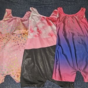 Size 7/8 Colorful Girls' Gymnastics Leotards